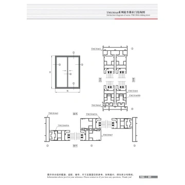 Series TM130 A6 Sliding door